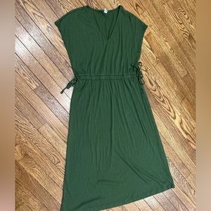 Old Navy Hunter green ribbed dress BUY ONE GET ONE FREE-Add to bundle for deal!!